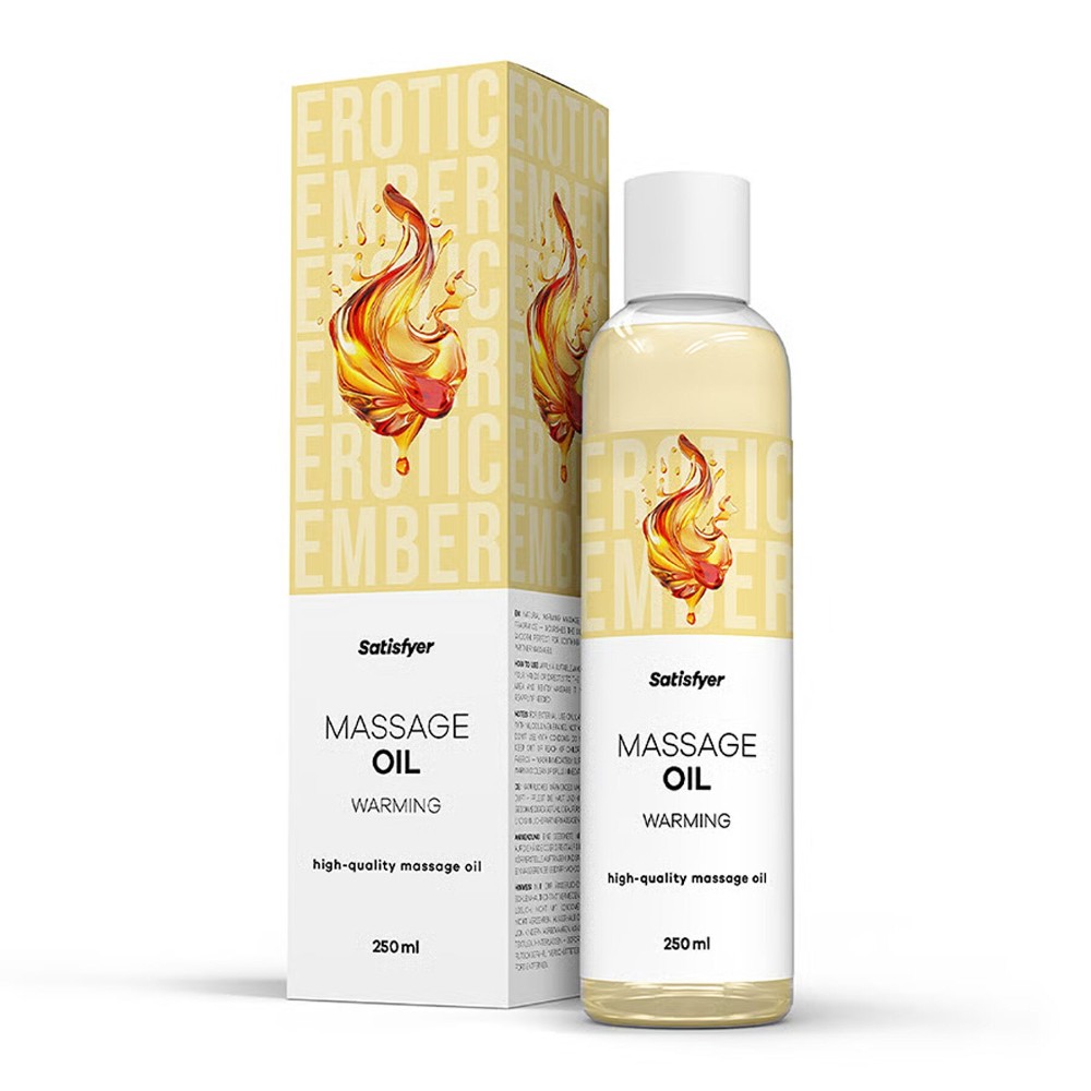 Масажна олія Satisfyer Massage Oil Warming 250 мл - зображення 1
