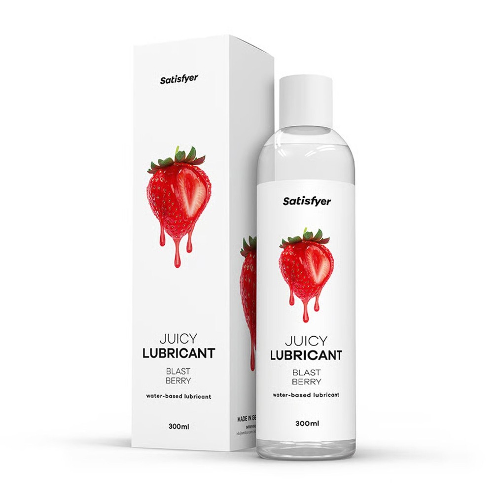 Лубрикант на водній основі Satisfyer Juicy Lubricant Blast Berry water based 300 мл - зображення 1