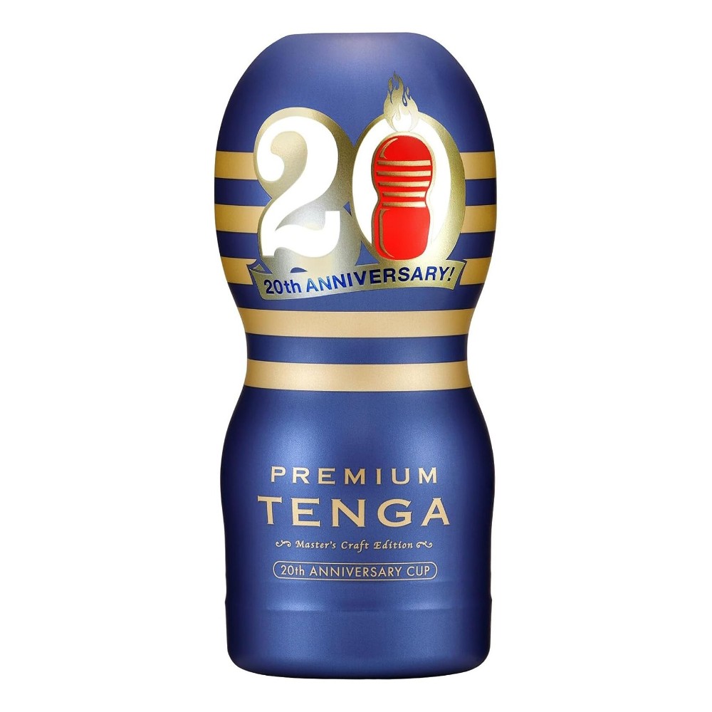 Мастурбатор Tenga Premium TENGA 20th Anniversary Cup, потужний вакуум, лімітована серія - зображення 1