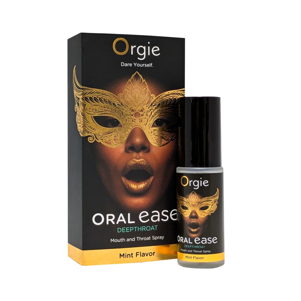 Спрей для глибокого мінету Orgie – Oral Ease Deepthroat (15 мл), м’ятний, без анестетиків - зображення 1