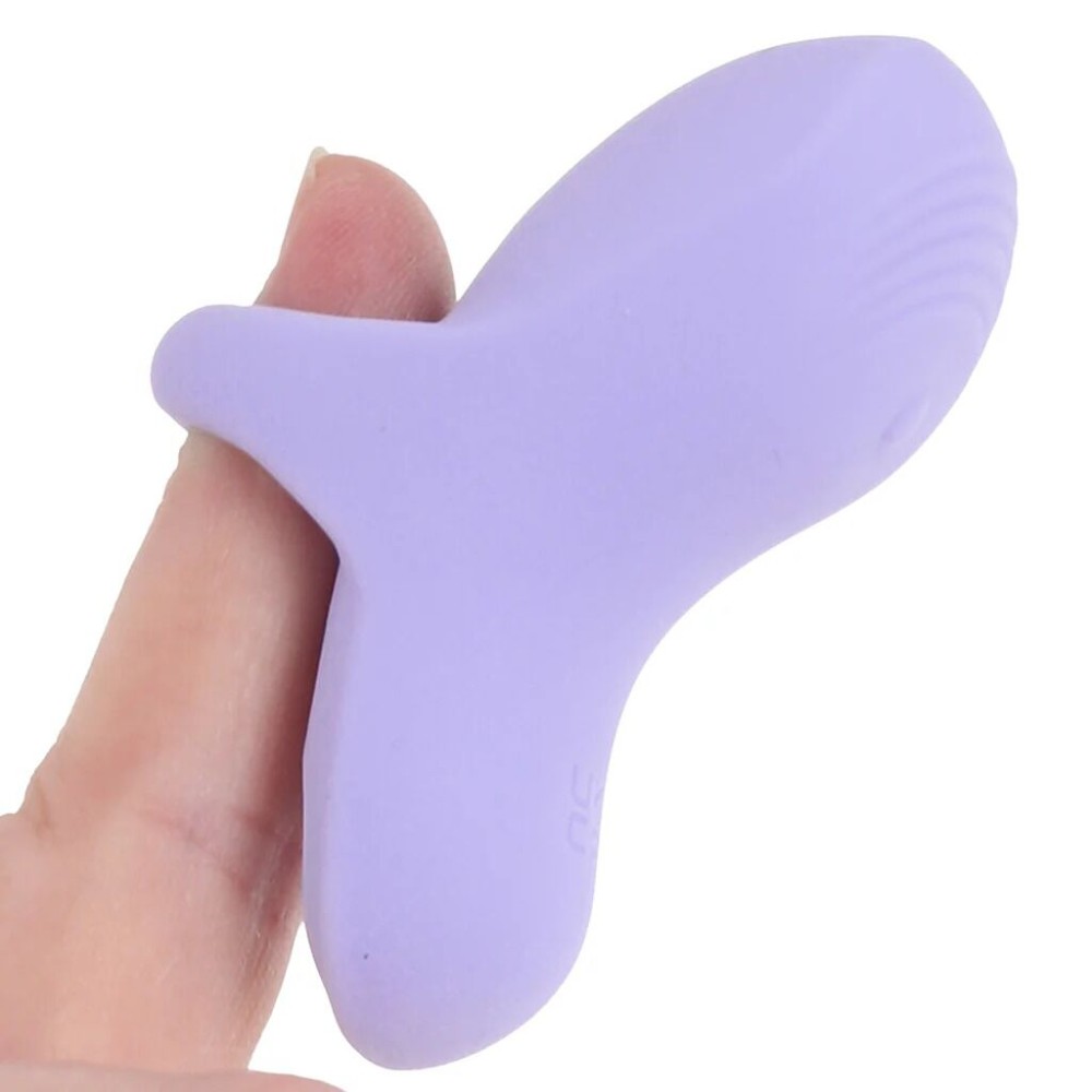 Вібратор на палець FUZU Sensa Skin Activated Fingertip Vibe – Pastel Purple, сенсорне керування, 8 режимів - зображення 1