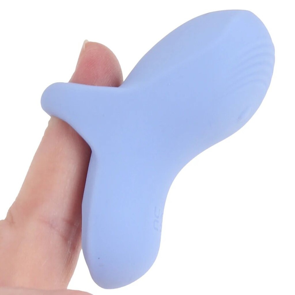 Вібратор на палець FUZU Sensa Skin Activated Fingertip Vibe – Pastel Blue, сенсорне керування, 8 режимів - зображення 1