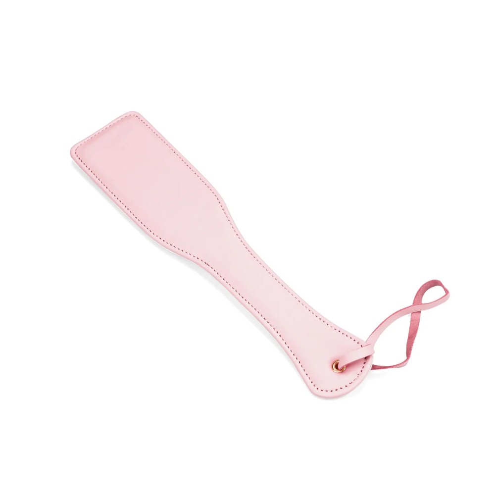 Паддл Liebe Seele White & Pink Leather Paddle - зображення 1