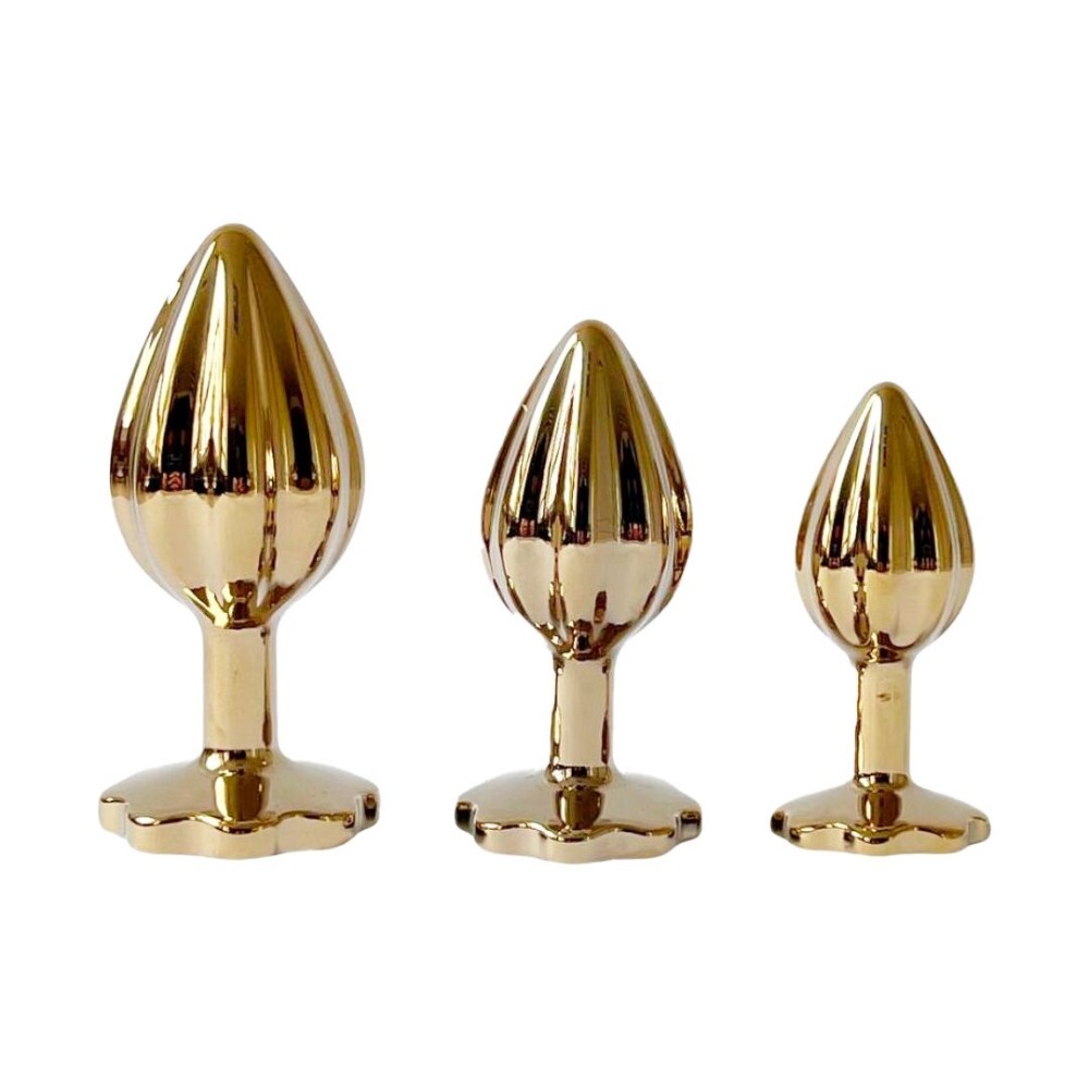 Набір анальних пробок LOCKINK YEAHWOW Nympho Butt Plug Set - зображення 1