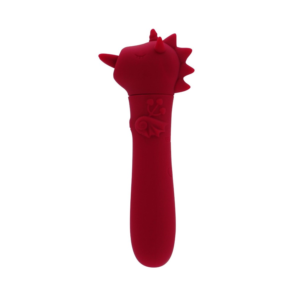 Вібратор-єдиноріжка Unihorn USB Bullet – Blaze Diablo віброкуля, USB-зарядка, 10 режимів - зображення 1
