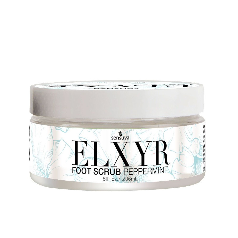 Скраб для ніг Sensuva ELXYR Foot Scrub Peppermint (236 мл) - зображення 1