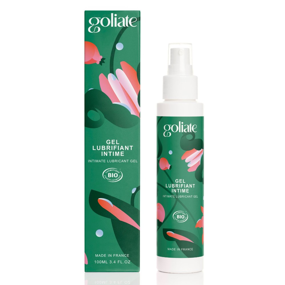 Гель-лубрикант Goliate Gel Lubrifiant Intime, 100 мл, екстракт червоних водоростей, веган-френдлі - зображення 1