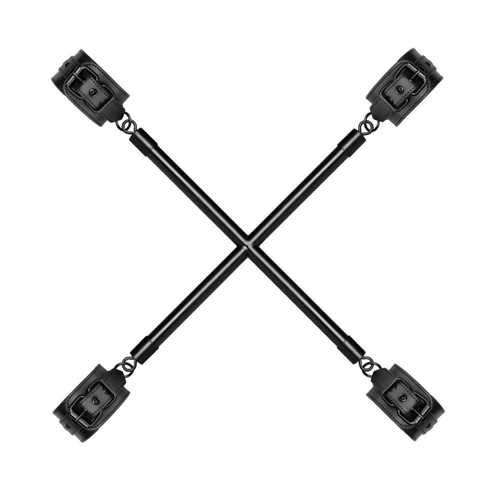 Хрестовина Bedroom Fantasies Hog Tie Cross Bar With Cuffs - зображення 1