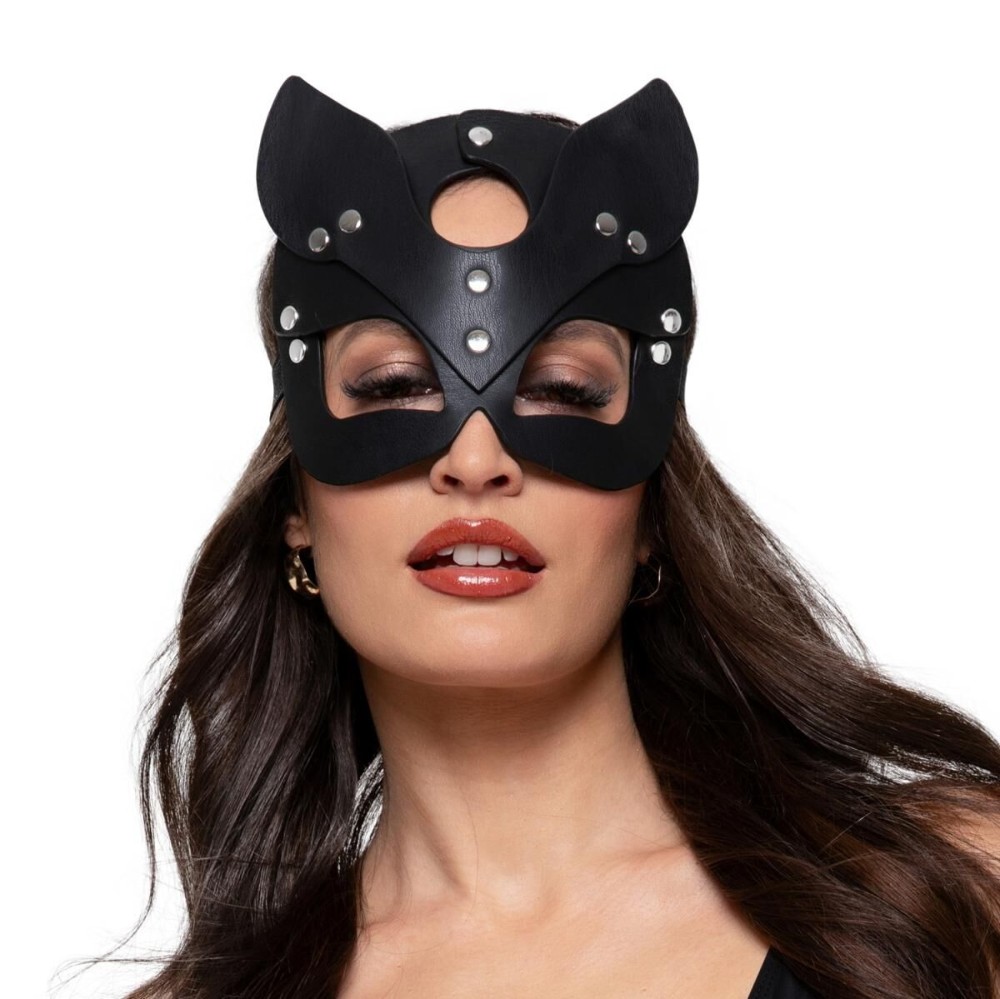 Маска Bedroom Fantasies Kinky Kitty Mask - зображення 1