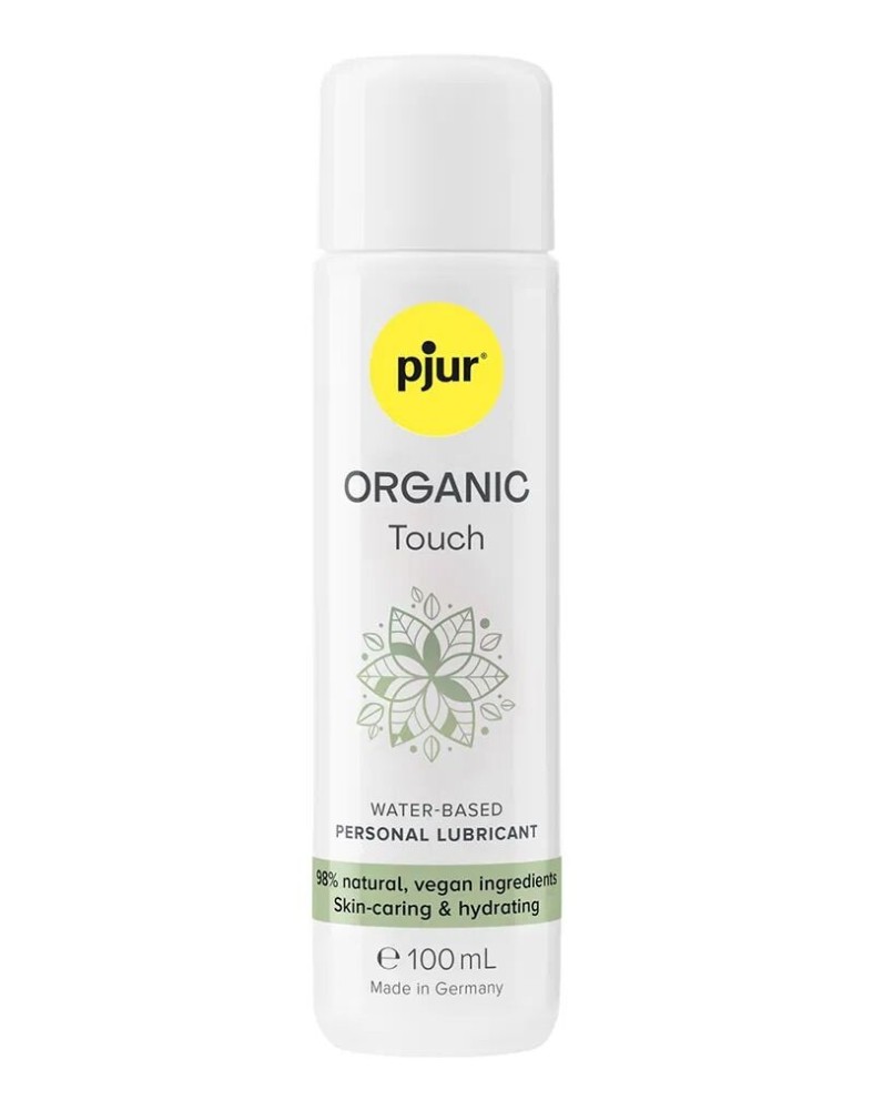 Органічний лубрикант pjur ORGANIC Touch 100 мл, водна основа, без ароматизаторів і парабенів - зображення 1