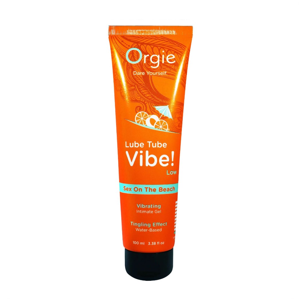 Вібролубрикант Orgie Lube Tube Vibe! Sex On The Beach 100 мл - зображення 1