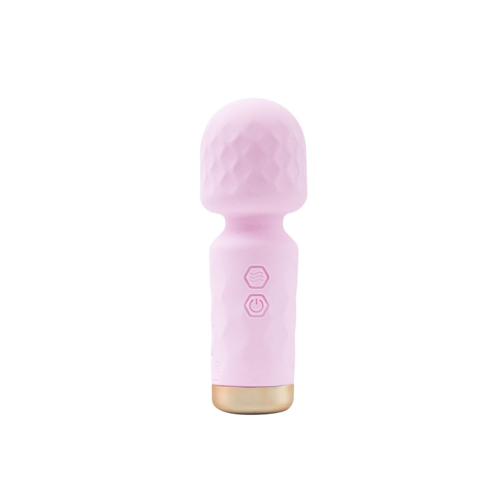 Вібромасажер M’Lady Mini Vibrating Wand Pink - зображення 1