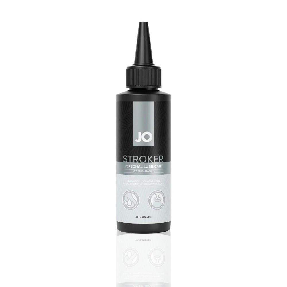 Лубрикант для мастурбаторів JO Stroker Lubricant 120 мл, на водній основі, густий, з аплікатором - зображення 1