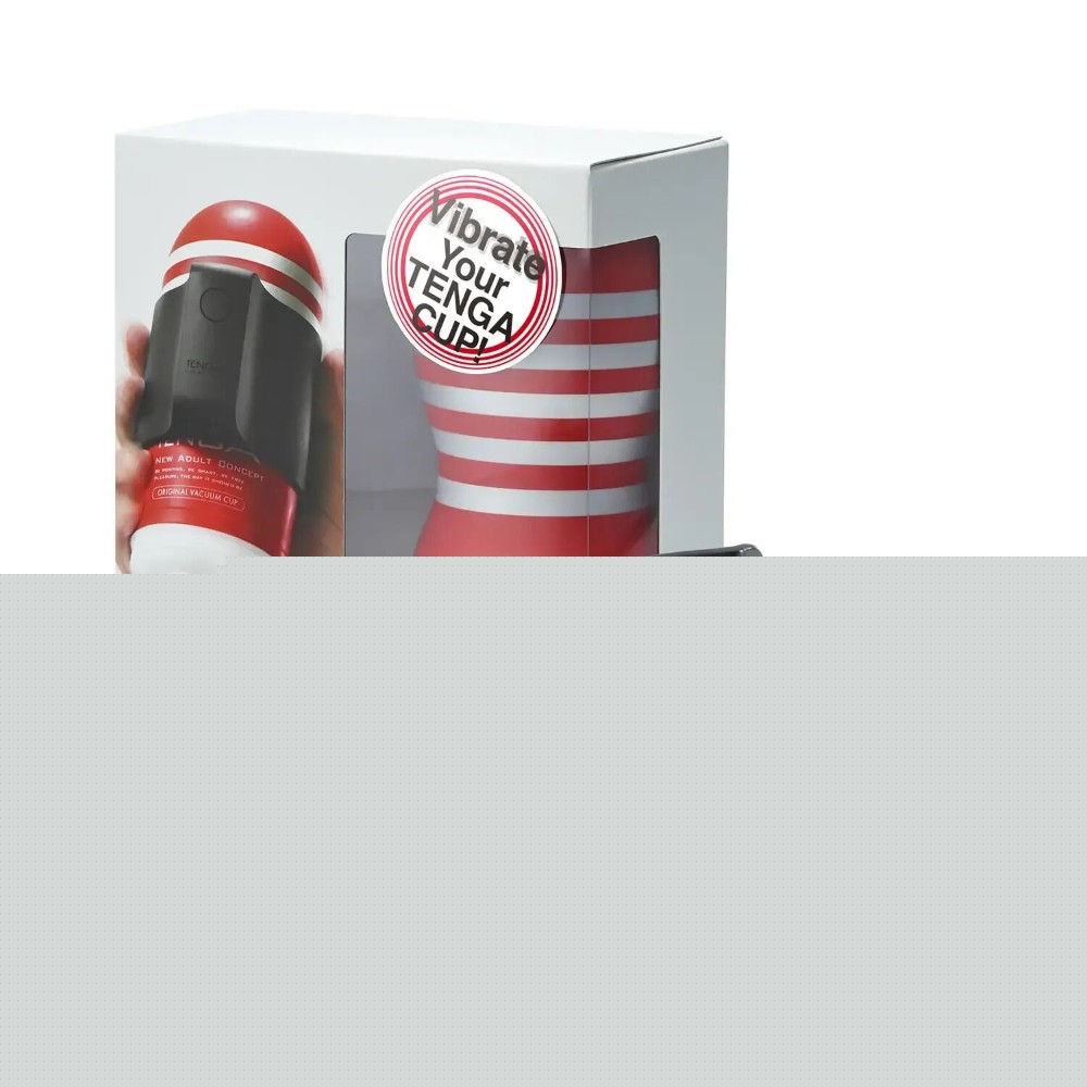Вібронасадка Tenga CUP VIBRATOR, 7 режимів, 1 мастурбатори в комплекті - зображення 1