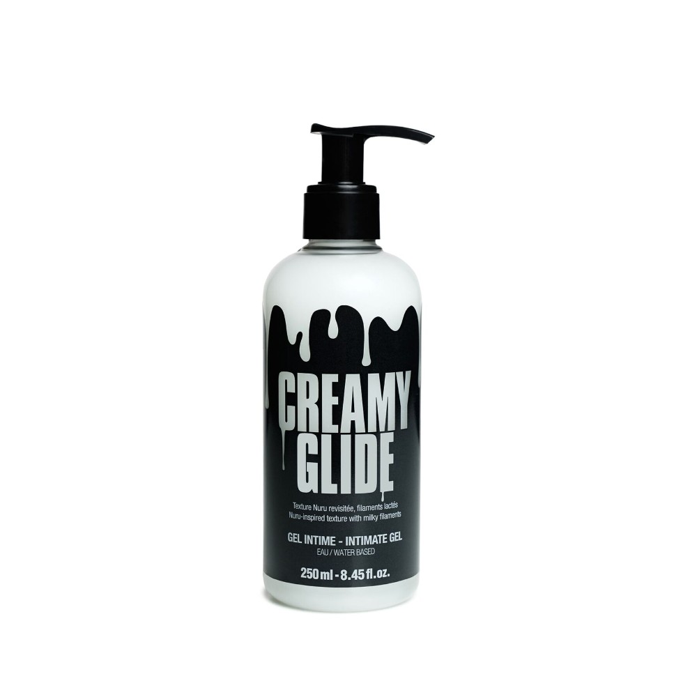 Лубрикант, що імітує сперму Creamy Glide (250 мл) на водній основі, 95 % натуральних інгредієнтів - зображення 1