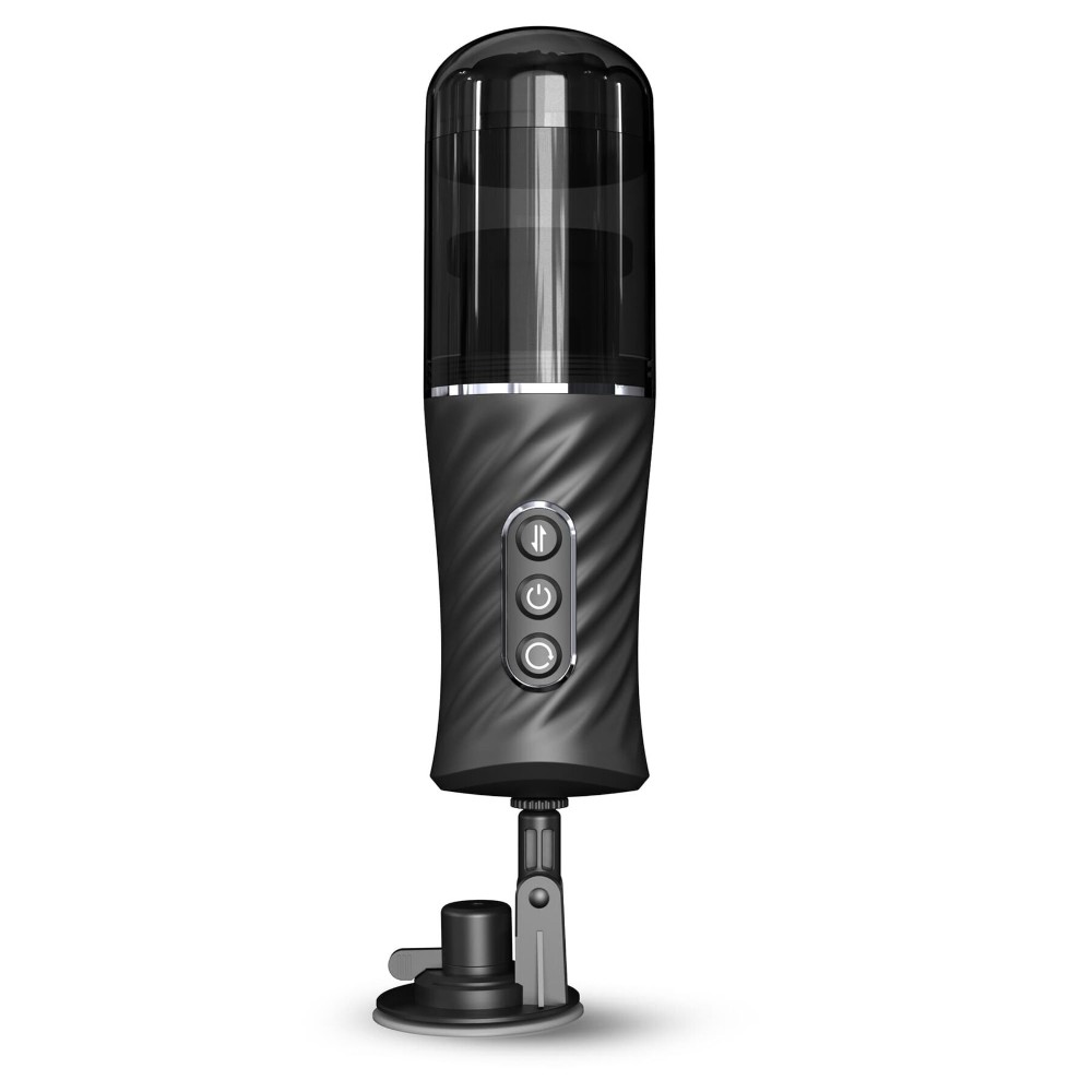 Автоматичний мастурбатор Dorcel THRUST BLOW PRO, імітація фрикцій+обертання, по 10 режимів, присоска - зображення 1