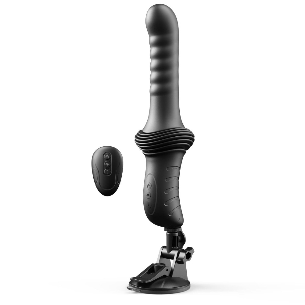 Пульсатор з вібрацією Dorcel Deep Orgasm, 2 незалежні мотори, підігрів до 41 °C, пульт ДК - зображення 1