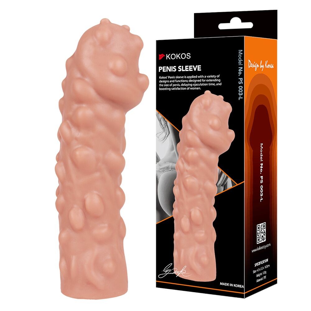Насадка на член Kokos Penis Sleeve PS 003 L - зображення 1