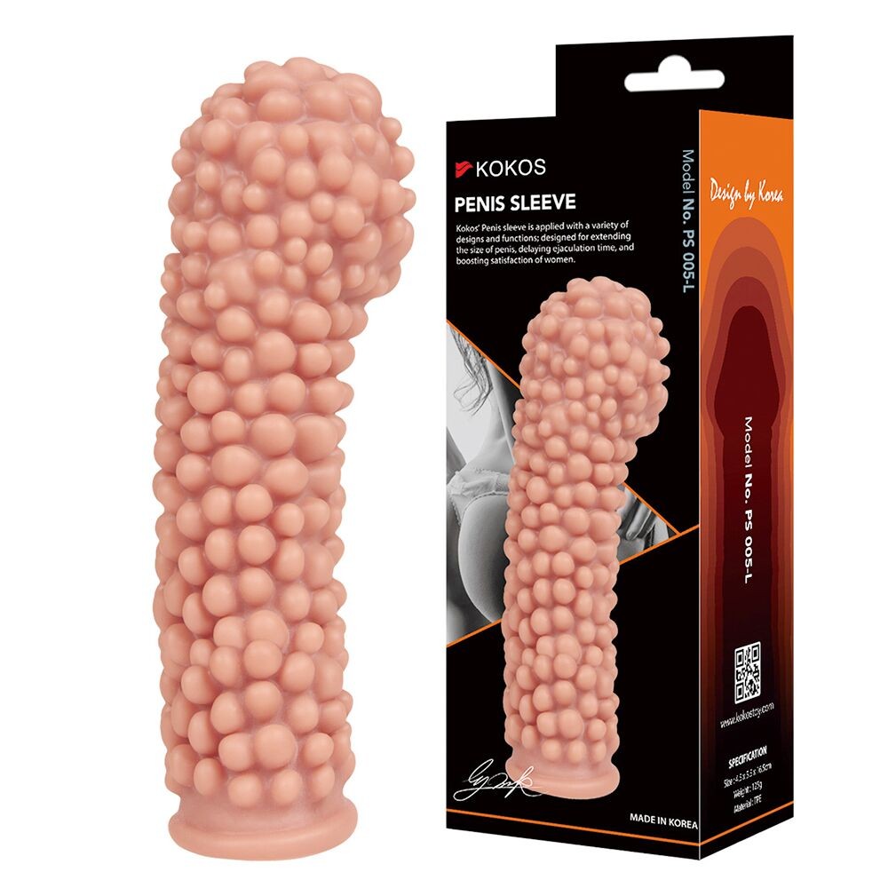 Насадка на член Kokos Penis Sleeve PS 005 L - зображення 1