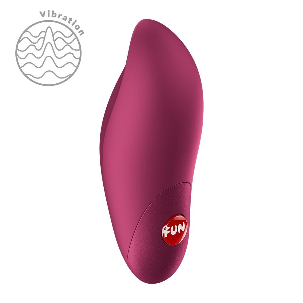 Віброкуля Fun Factory Charme Wine Red, 12 режимів, перезаряджувана - зображення 1