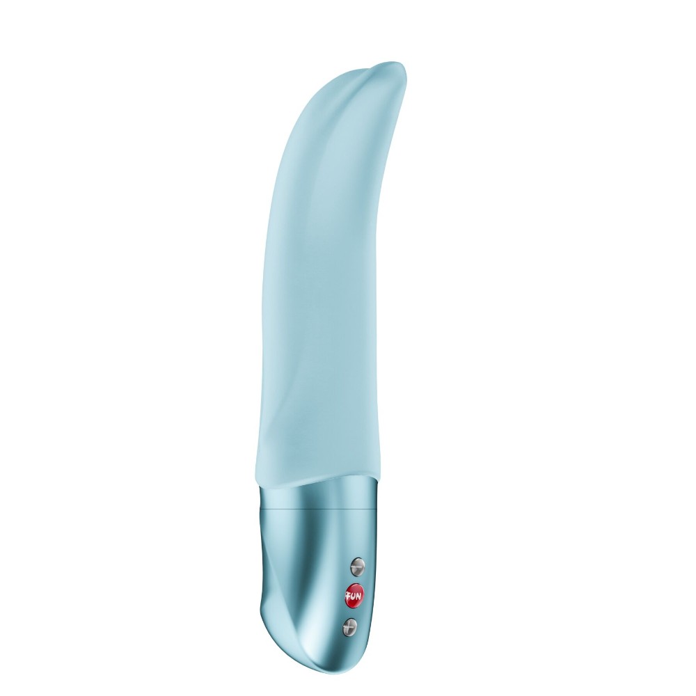 Вібратор для точки G Fun Factory Diva Dolphin Ice Blue, 10 режимів роботи, на батарейках - зображення 1
