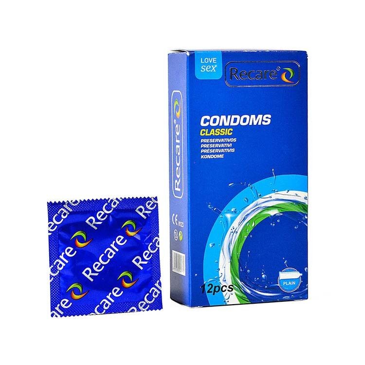 Презервативи Recare Classic Condoms 12 шт, класичні - зображення 1