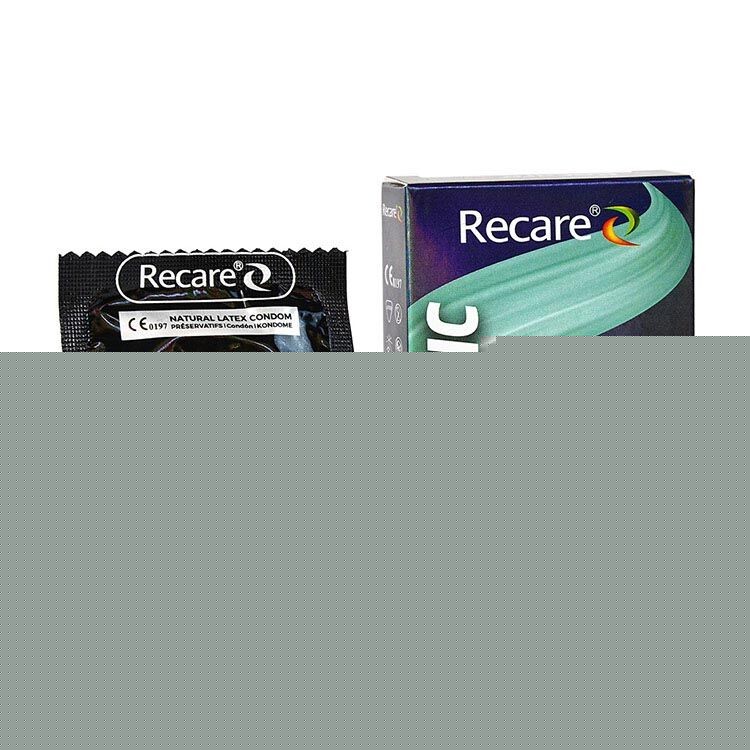Презервативи Holographic Recare Classic Condoms 3 шт, класичні - зображення 1
