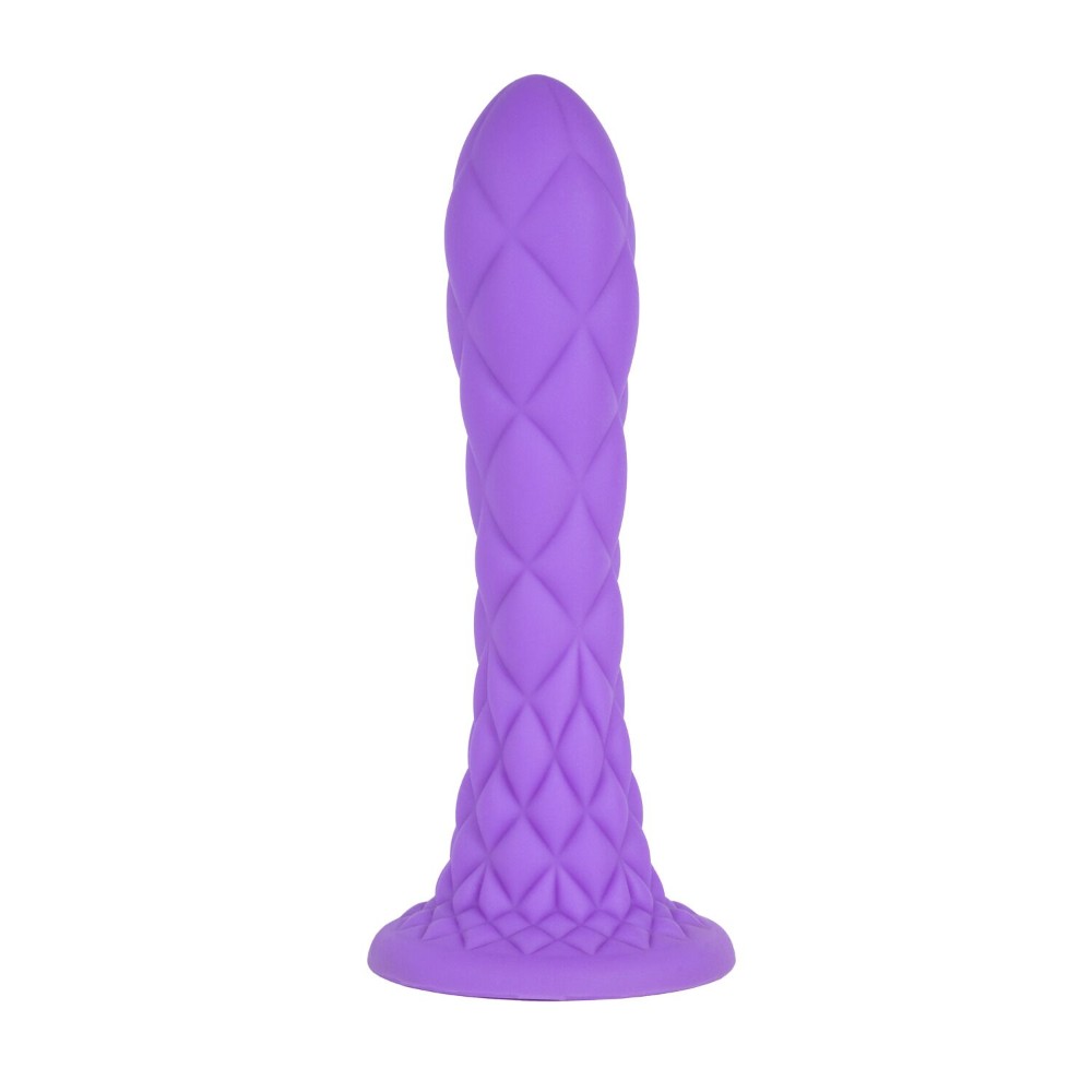 Фалоімітатор SilexD Fantasy Liquid Silicone Dreamy 7in Purple - зображення 1
