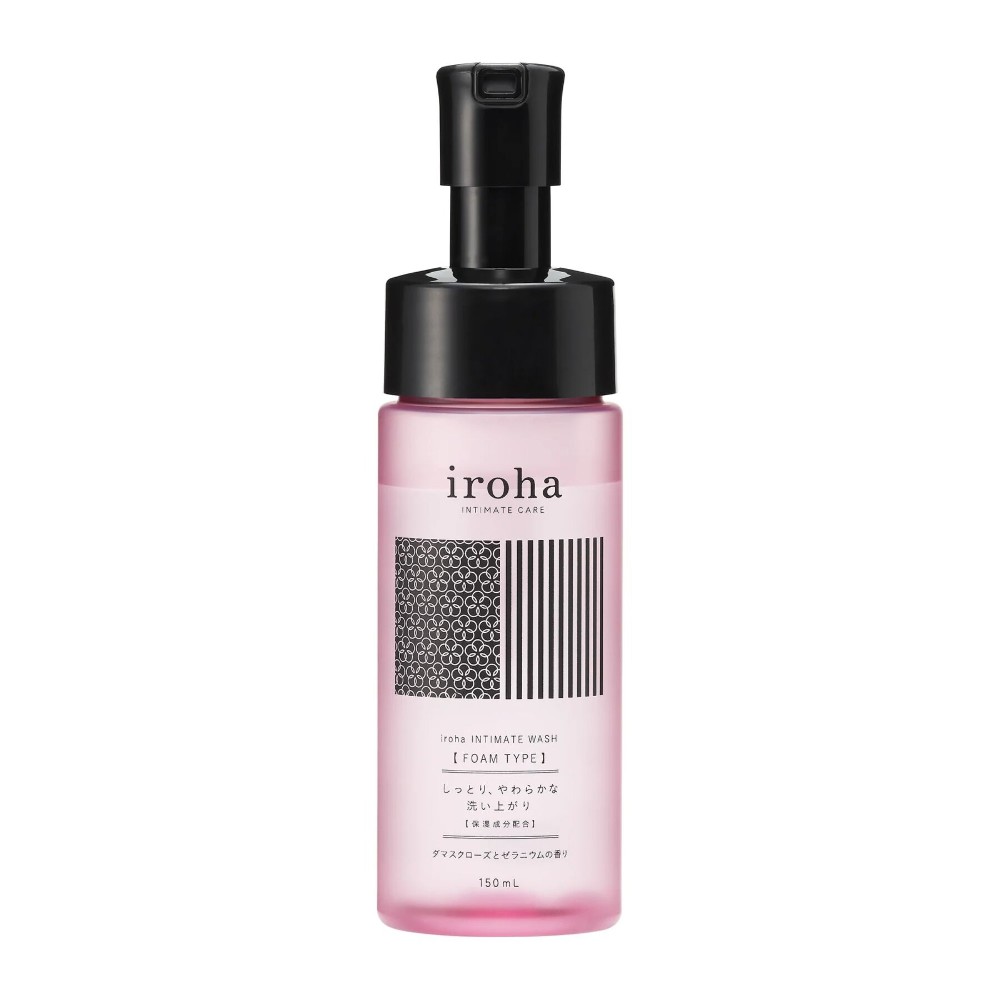 Піна для інтимного догляду Iroha Intimate Wash Foam Type Damask Rose and Geranium 150 мл - зображення 1