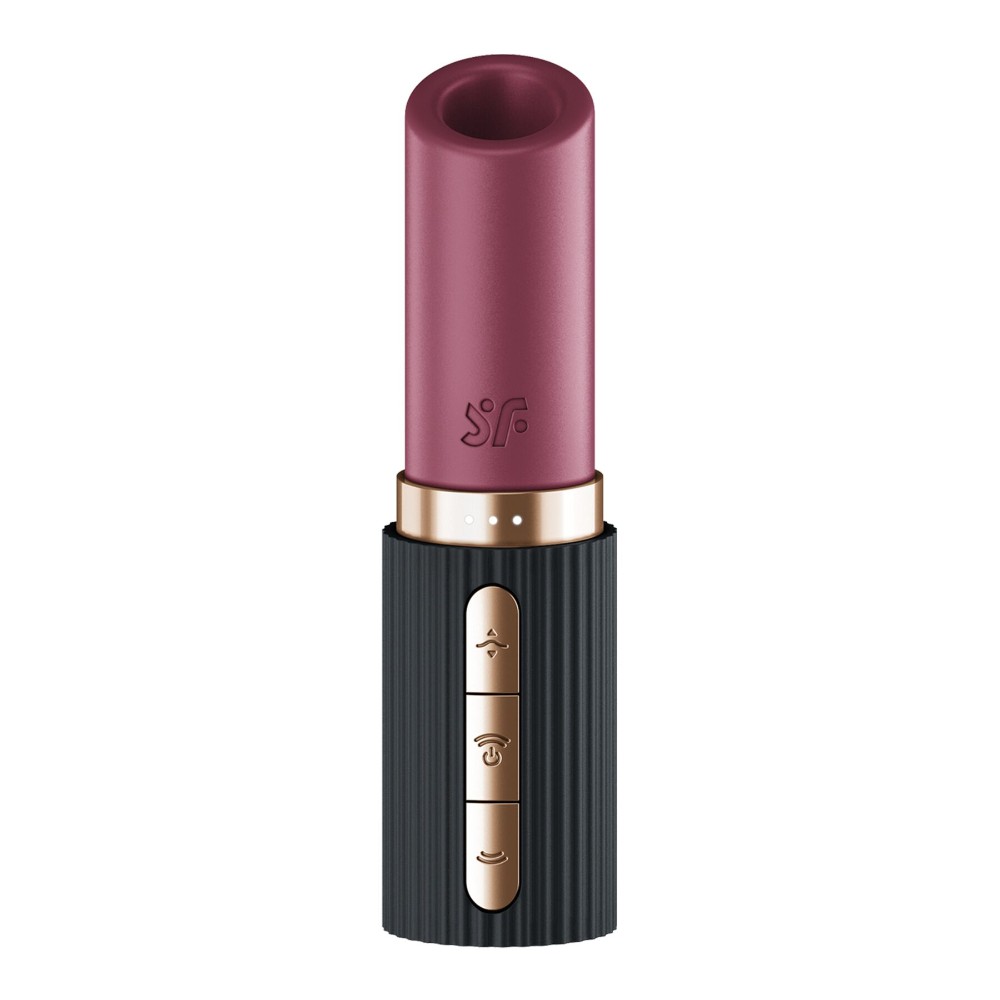 Вакуумний стимулятор Satisfyer Deep Kiss, магнітна технологія 3D Air Pulse, 30 режимів, кришечка - зображення 1
