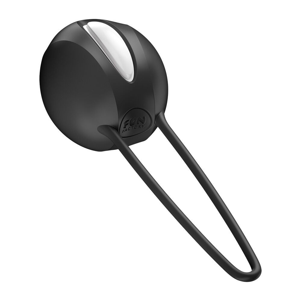 Вагінальна кулька Fun Factory SMARTBALL UNO Black, одинарна, діаметр 3,6 см - зображення 1