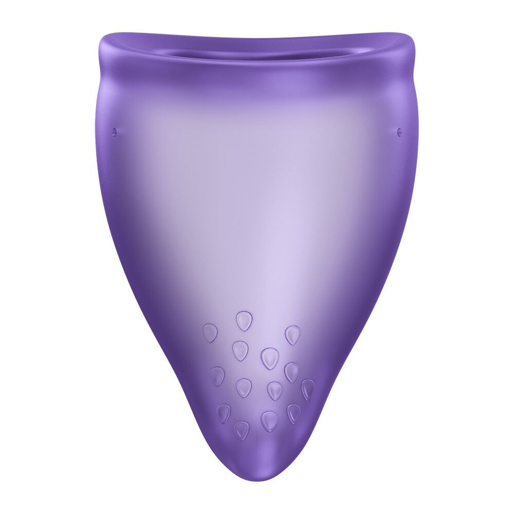 Менструальна чаша Fun Factory FUN CUP SIZE B Black Currant, багаторазова, діаметр 4,3 см, об’єм 30 мл - зображення 1