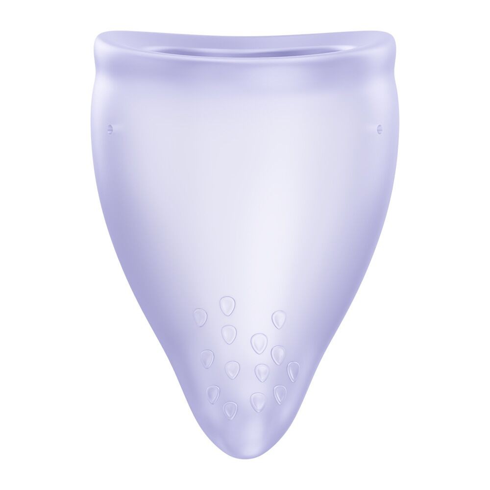 Менструальна чаша Fun Factory FUN CUP SIZE A Purple, багаторазова, діаметр 4 см, об’єм 20 мл - зображення 1