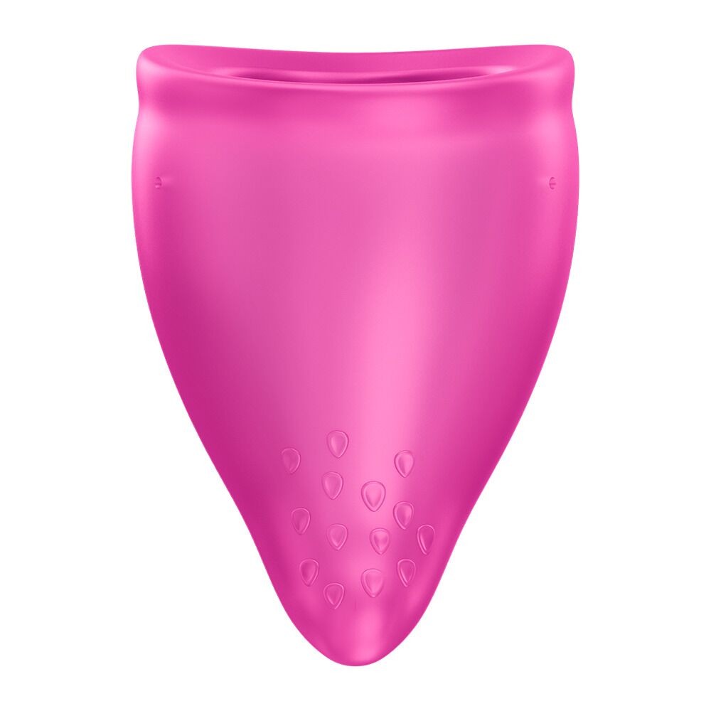 Менструальна чаша Fun Factory FUN CUP SIZE B Magenta, багаторазова, діаметр 4,3 см, об’єм 30 мл - зображення 1