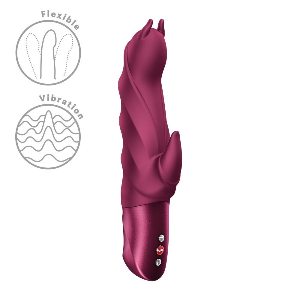 Вібратор Fun Factory Darling Devil Wine Red - зображення 1