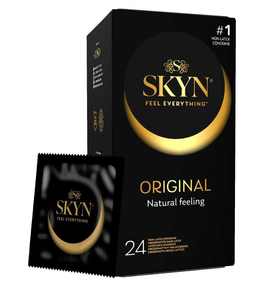 Безлатексні преміум-презервативи SKYN Original 24 шт - зображення 1