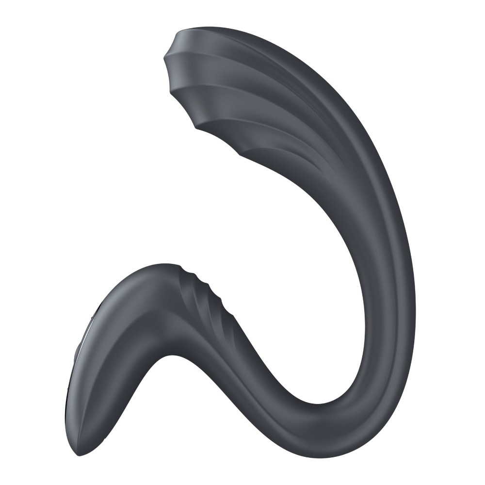 Вагінально-кліторальний вібратор Satisfyer G for Goddess 3 Dark Grey, 2 мотори - зображення 1