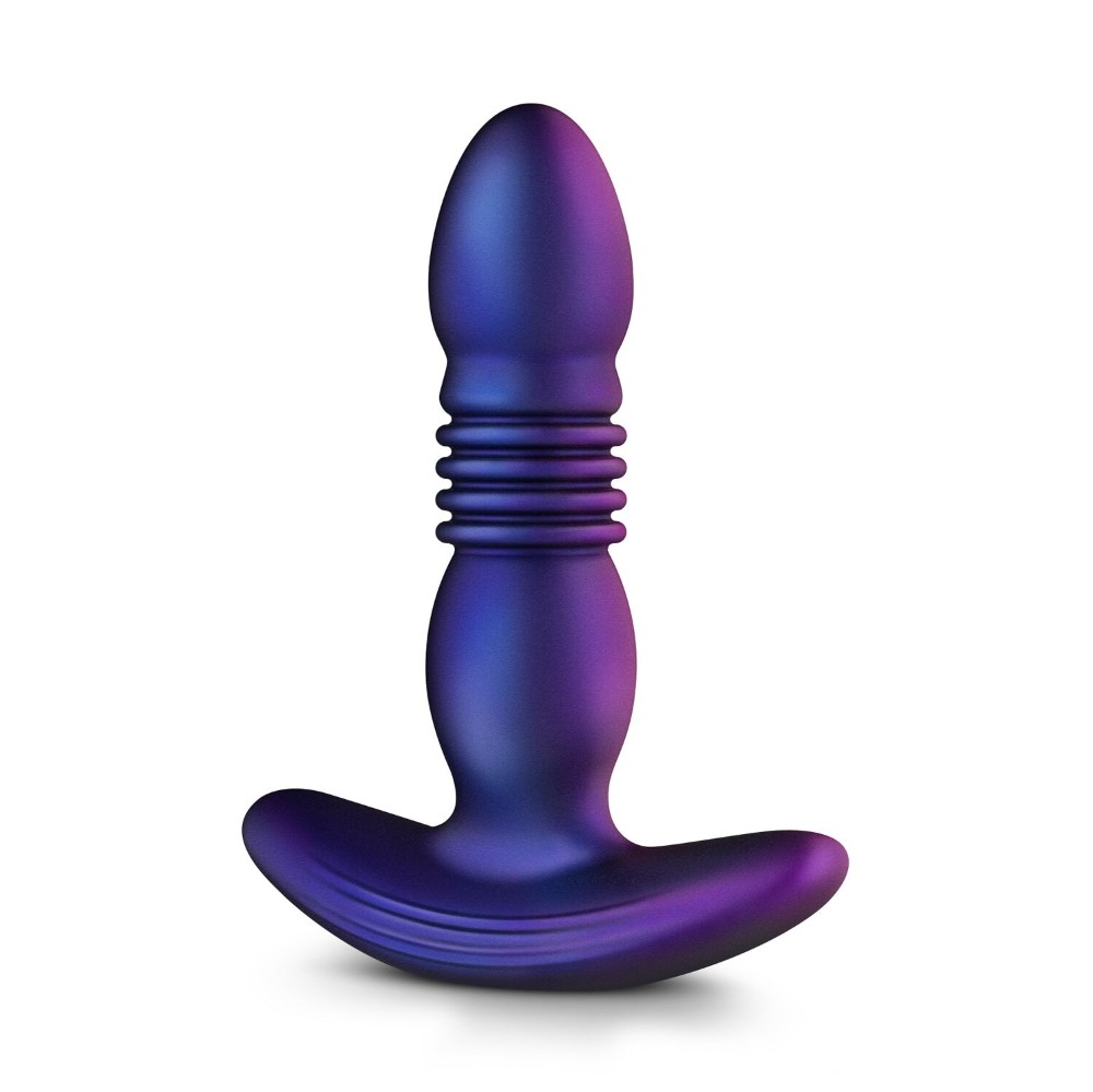Анальна пробка з вібрацією та пульсацією Hueman - Supernova Thrusting Buttplug - зображення 1