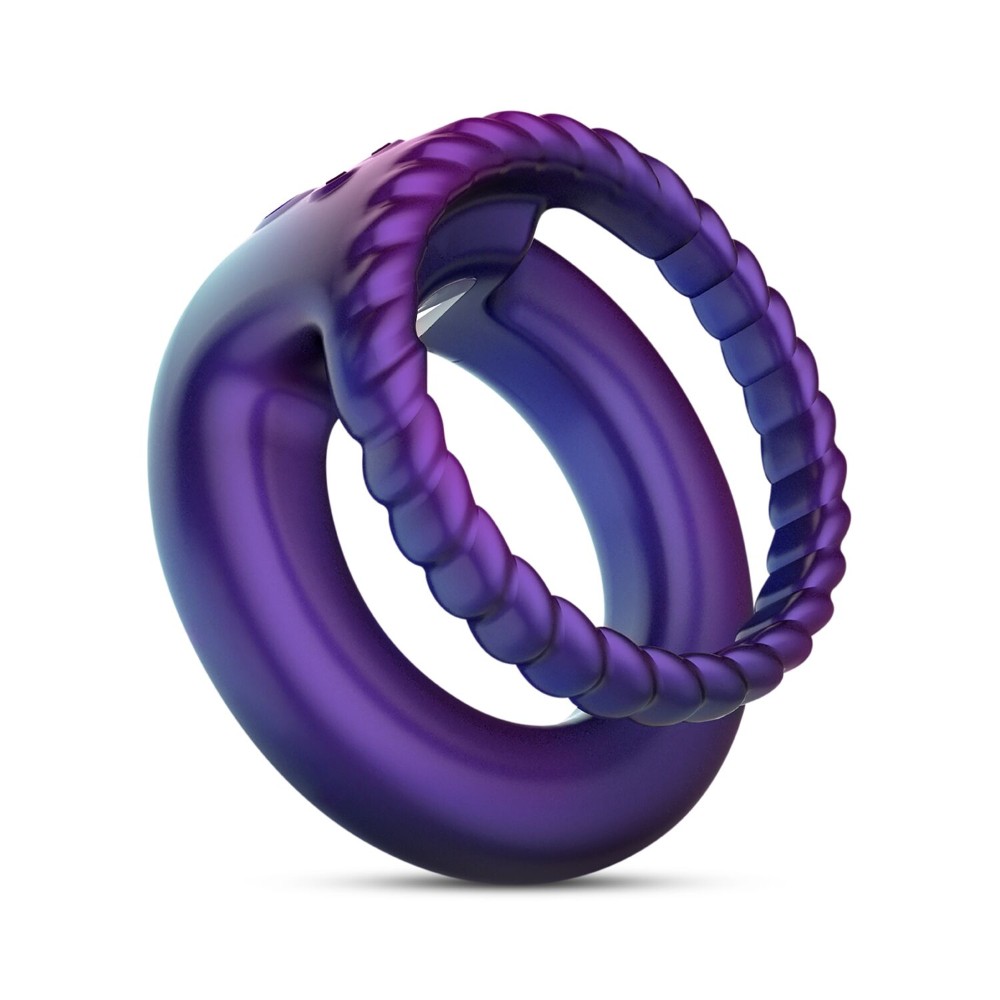 Ерекційне віброкільце Hueman - Jupiter Vibrating Cock and Ball Ring - зображення 1