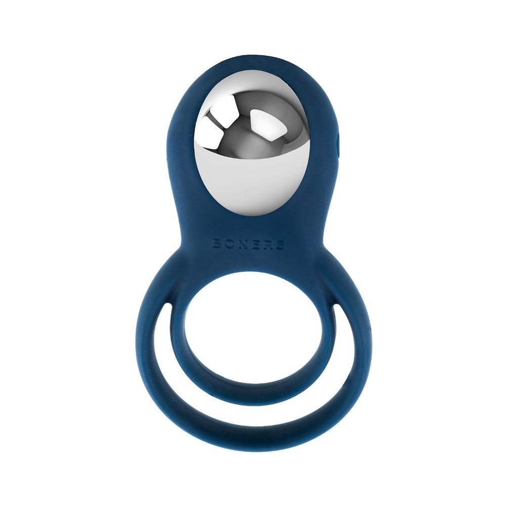 Ерекційне кільце Boners Vibrating Double Cock Ring - зображення 1