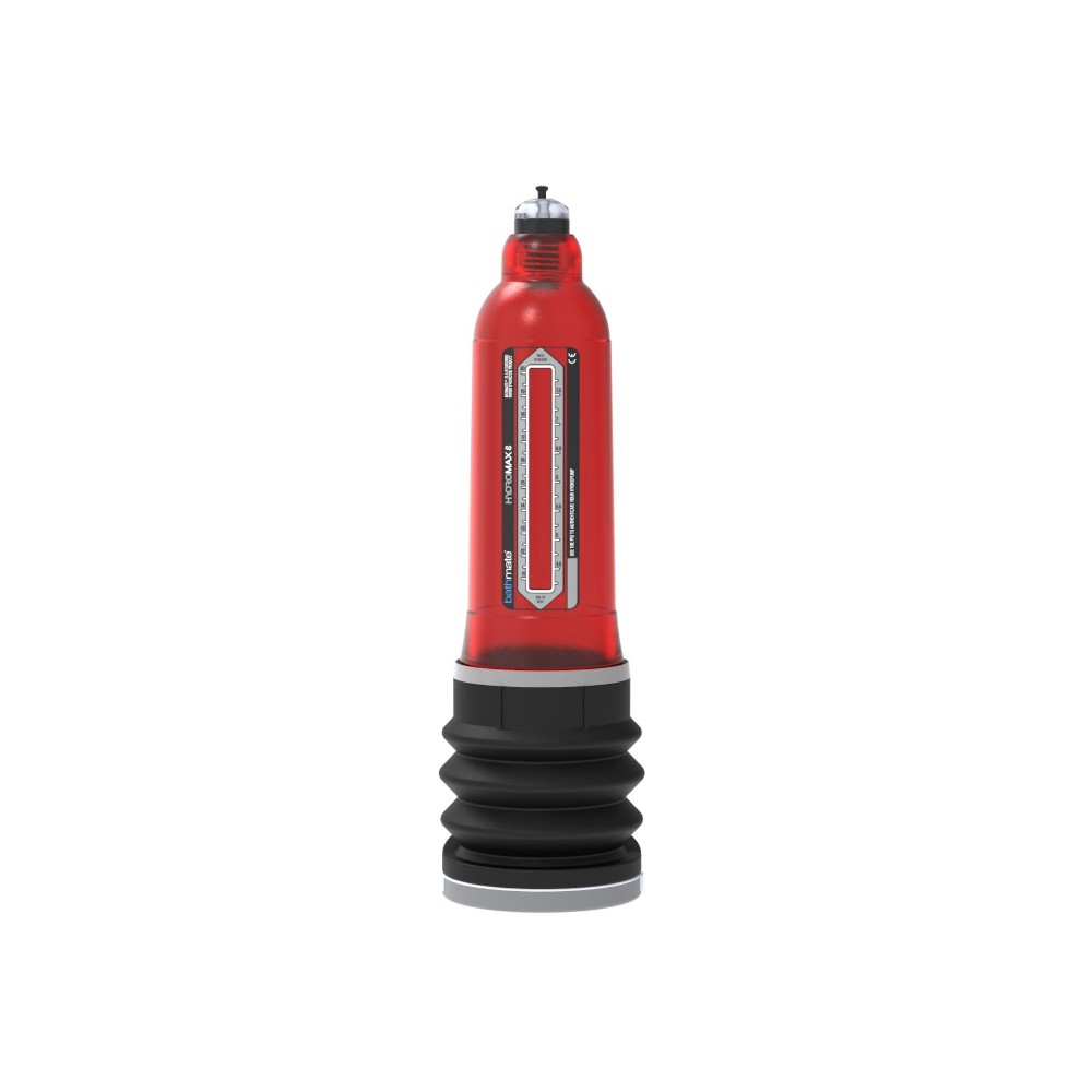 Гідропомпа Bathmate Hydromax 8 Red, для члена довжиною від 15 до 20 см, діаметр до 5,5 см - зображення 1