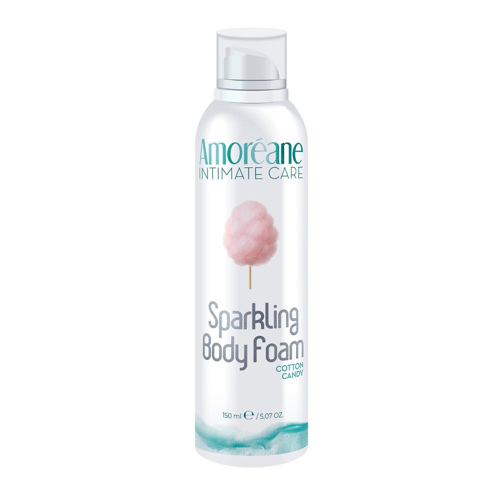 Масажна піна Amoreane Sparkling Body Foam Cotton Candy (150 мл) - зображення 1