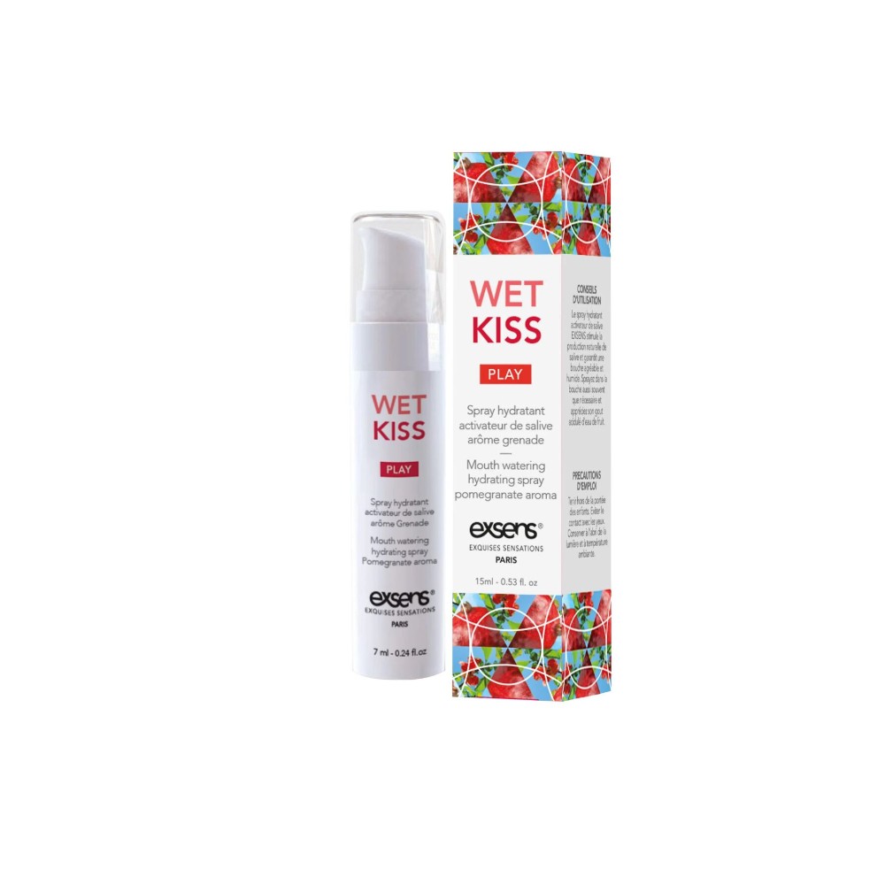 Спрей для посилення слиновиділення EXSENS Wet Kiss Pomegranate 15 мл - зображення 1