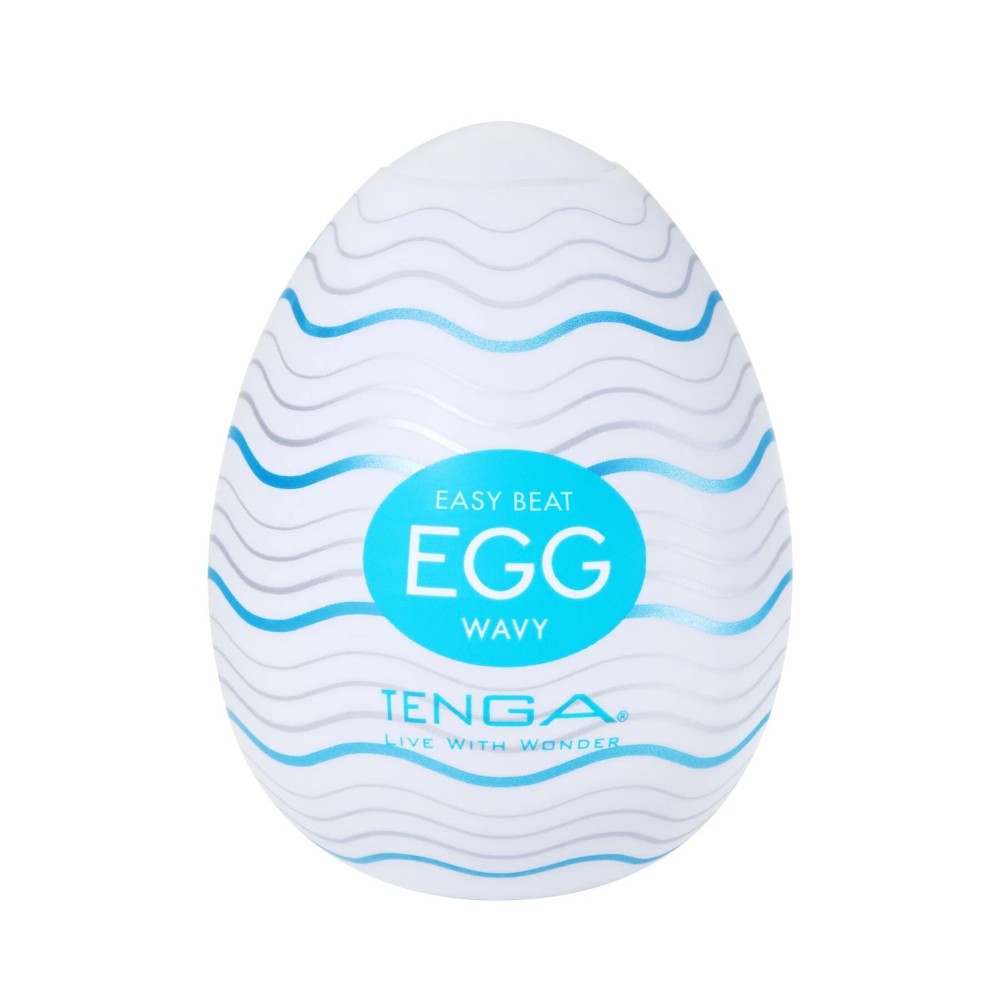 Мастурбатор-яйце Tenga Egg Wavy - зображення 1
