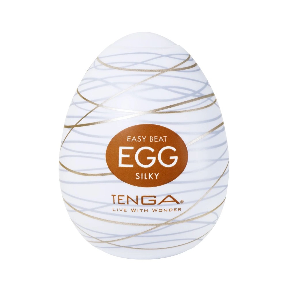 Мастурбатор-яйце Tenga Egg Silky - зображення 1