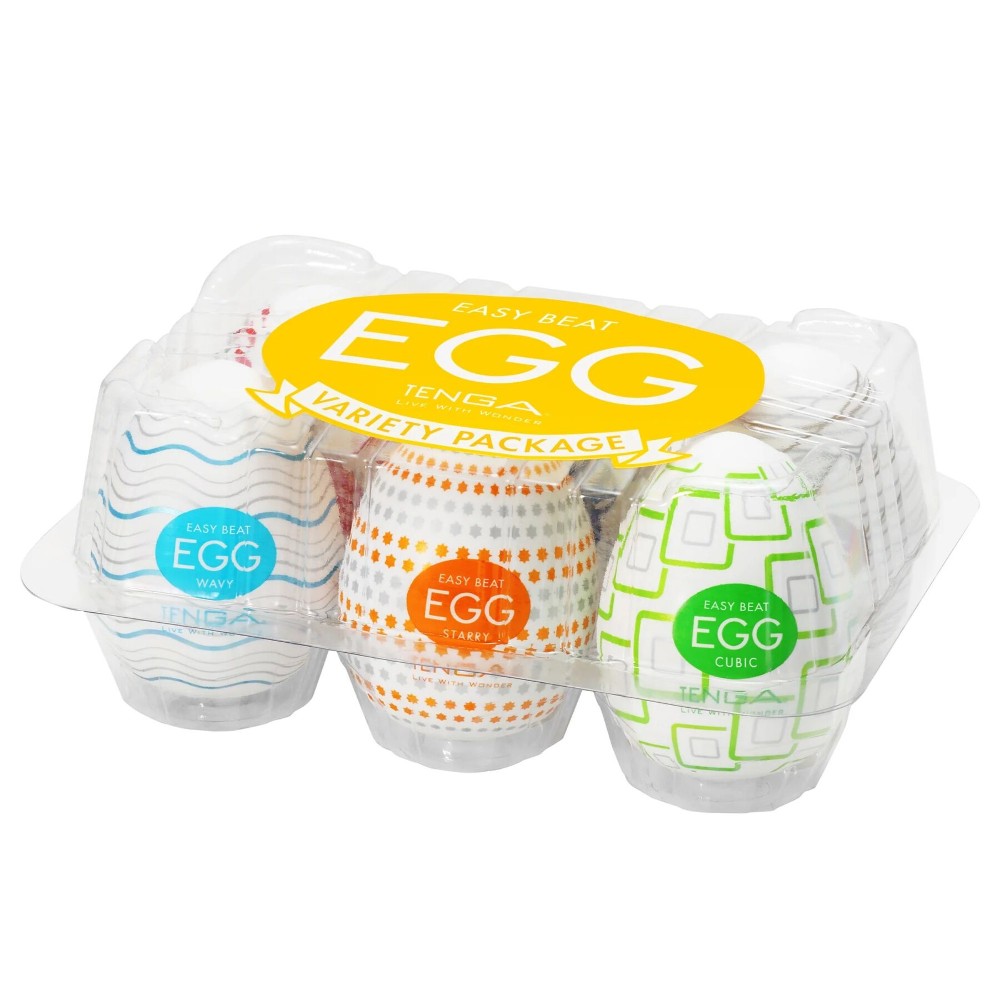 Набір мастурбаторів-яєць Tenga Egg Variety Pack - Standard (6 шт) - зображення 1