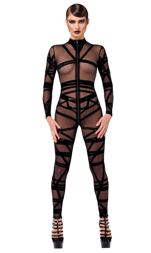 Комбінезон Noir Handmade F357 Bondesque Catsuit L - зображення 1