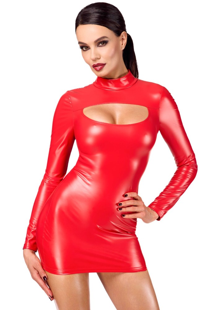 Сукня Noir Handmade F367 Bombshell Bodycon Dress Red S - зображення 1