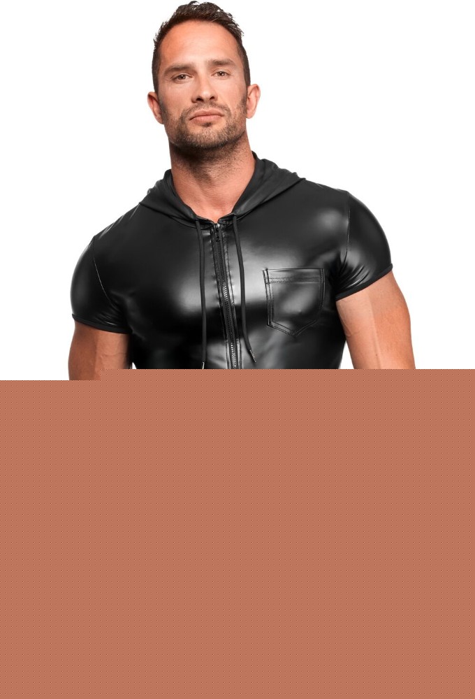 Чоловіча футболка з капюшоном Noir Handmade H085 Vexen hooded T-shirt S - зображення 1
