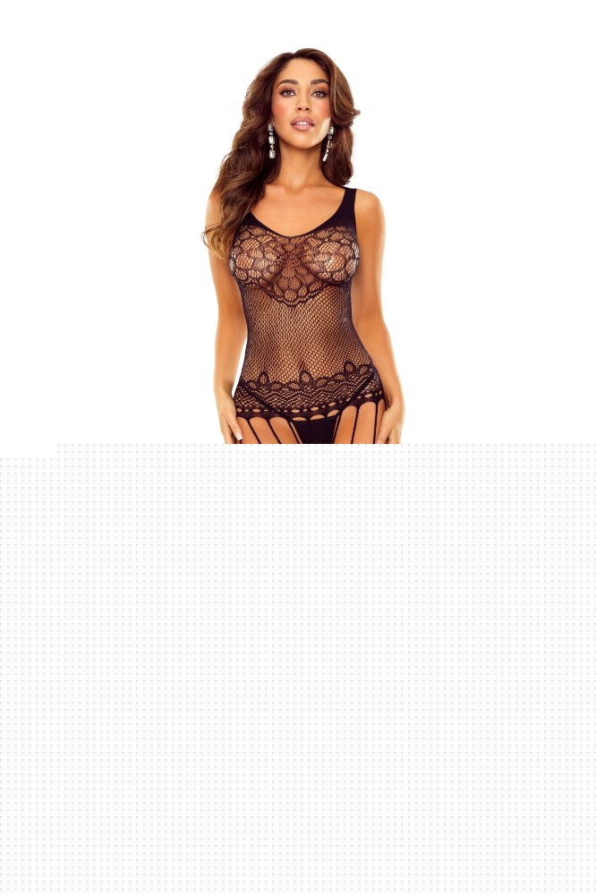 Бодістокінг Passion BS119 black - зображення 1